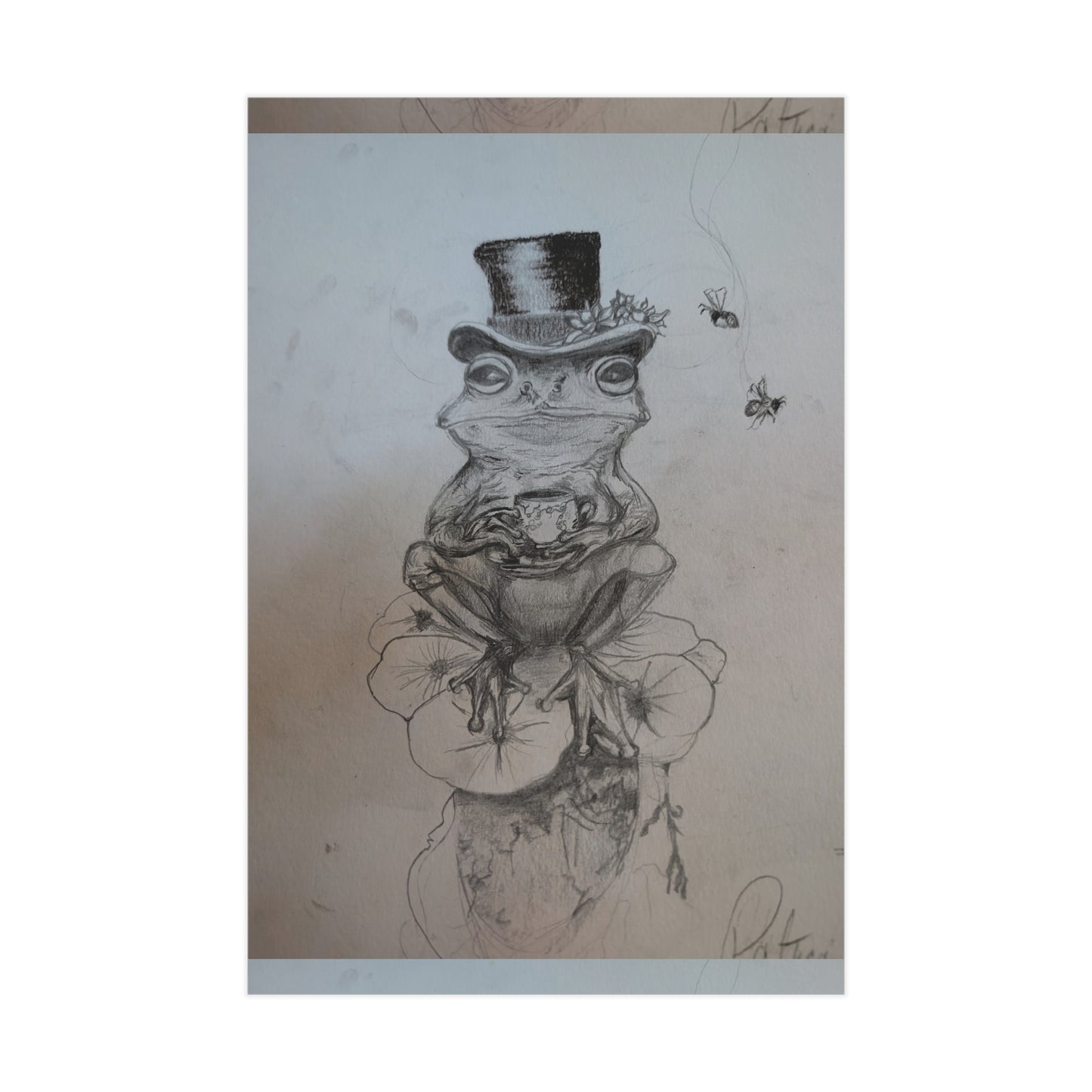 Whimsical Frog Art Print, Unframed Wall Decor, Nature Home Decor, Gift for Animal Lovers, Frog Illustration