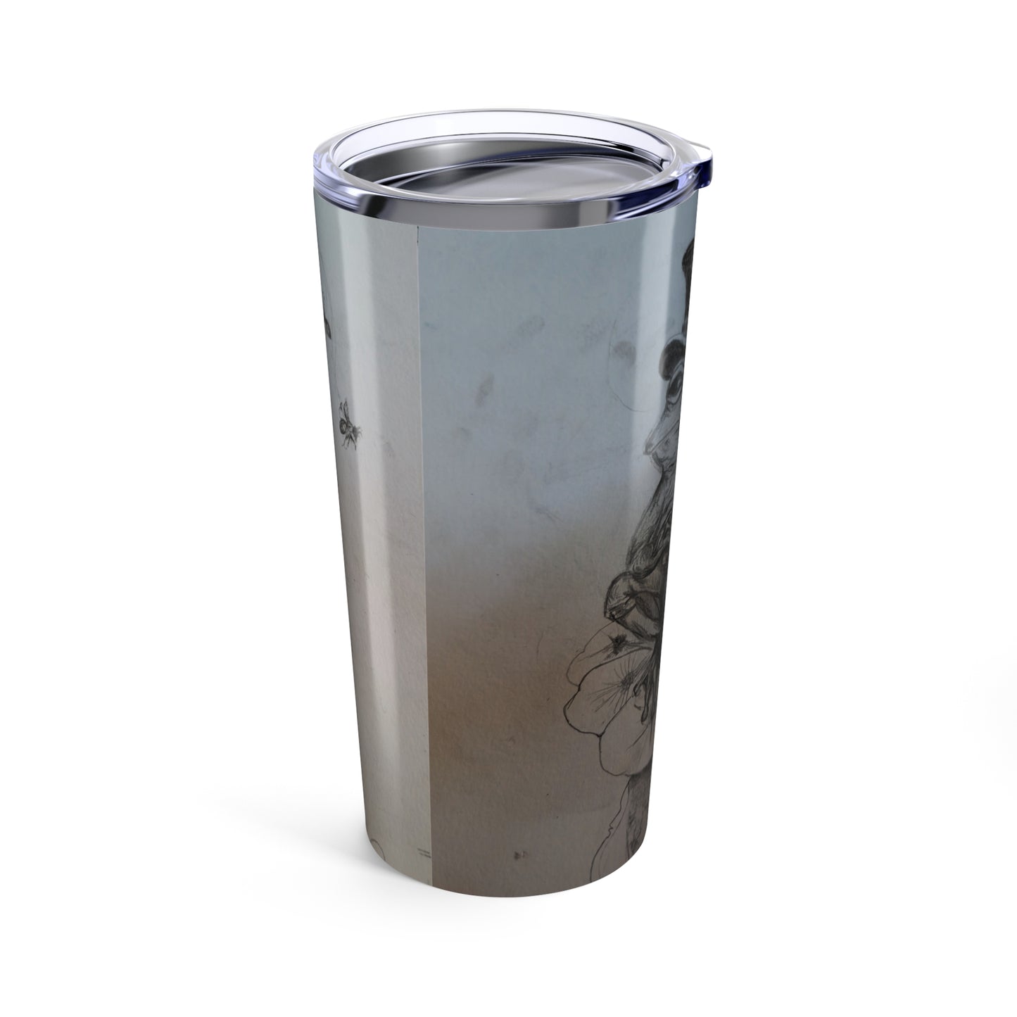 Whimsical Frog Tumbler | 20oz Travel Mug, Unique Gift for Nature Lovers, Eco-Friendly Drinkware, Birthday Present, Quirky Decor